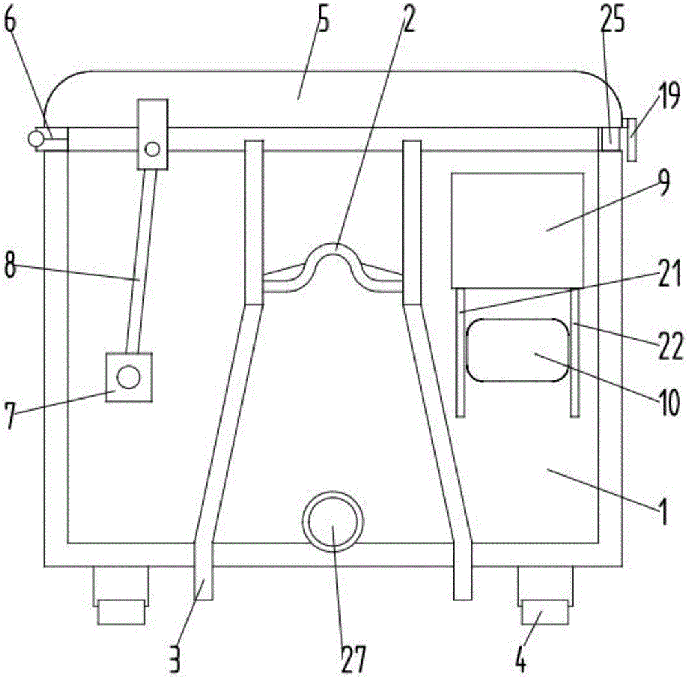 一種可移動(dòng)式垃圾收集無害化智能堆肥裝置