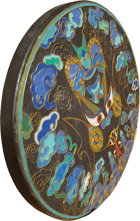 擺件（景泰藍(lán)掐絲生肖蛇）