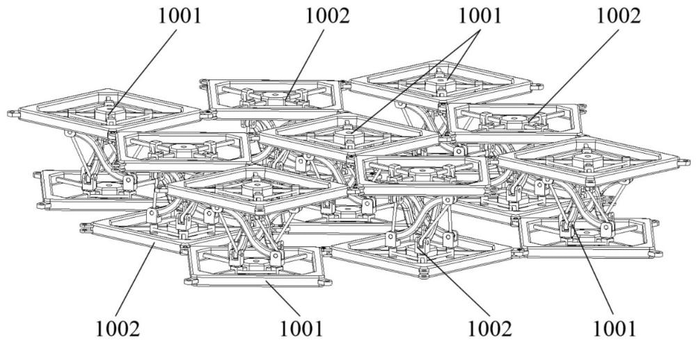 一種具有壓縮扭轉(zhuǎn)特性的正方形旋轉(zhuǎn)剛體結(jié)構(gòu)