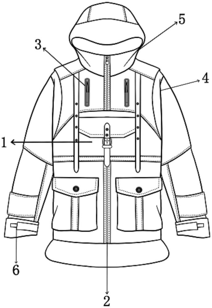 一種可變形戶(hù)外拓展服裝