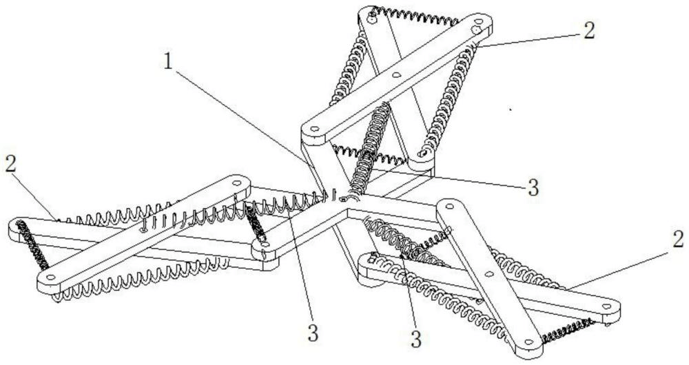 一種基于張拉結(jié)構(gòu)的負泊松比超材料胞元結(jié)構(gòu)