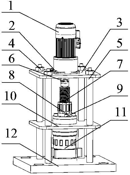 一種高效的超聲振動輔助成型鉭電容壓制設(shè)備
