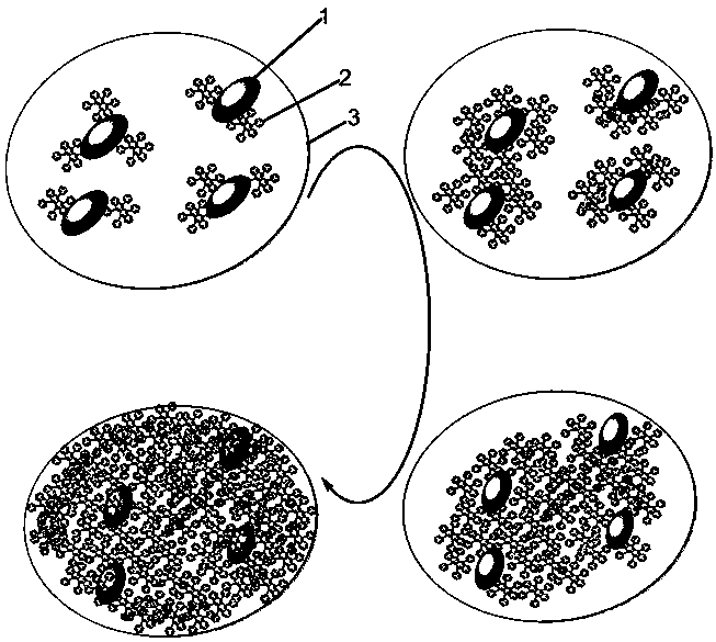 一種石墨烯量子點化學活性誘導生長紅熒烯薄膜的方法