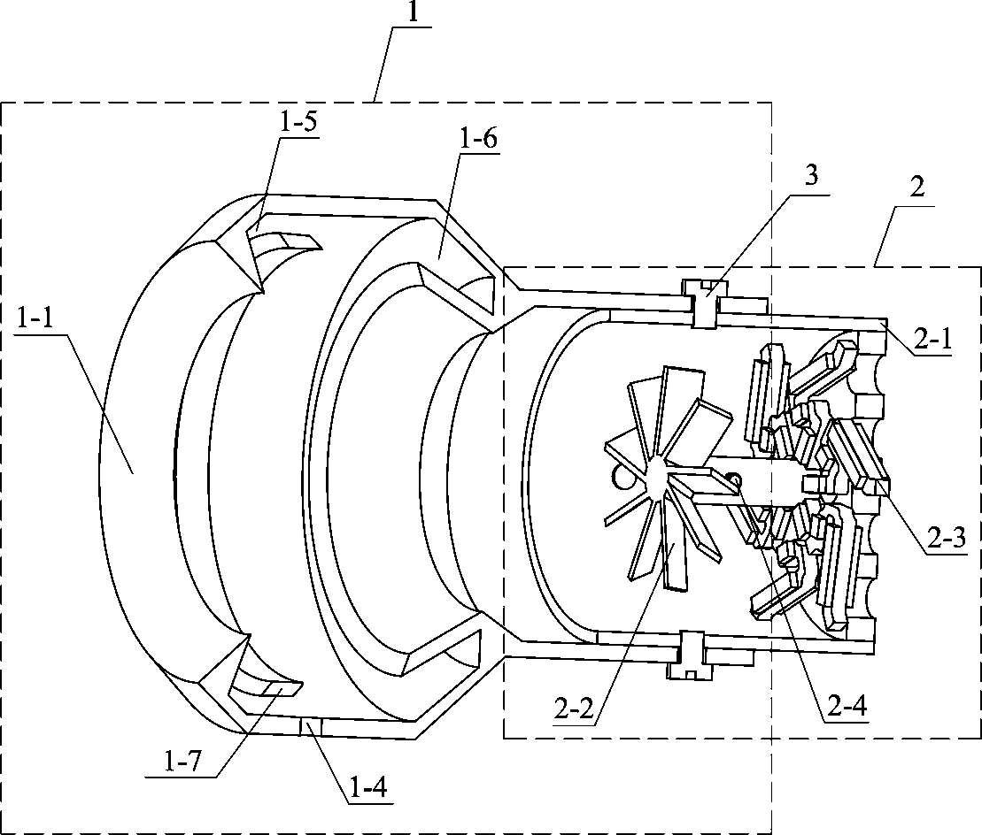 物聯(lián)網節(jié)點供能的雙射流口射流激勵的扭轉式壓電發(fā)電裝置