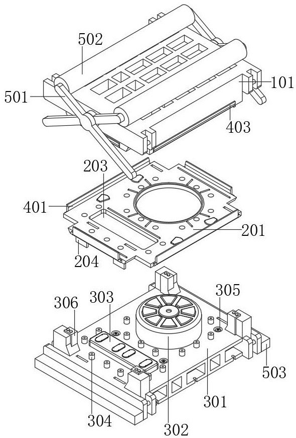 一種轎車后地板拉延模具結(jié)構(gòu)