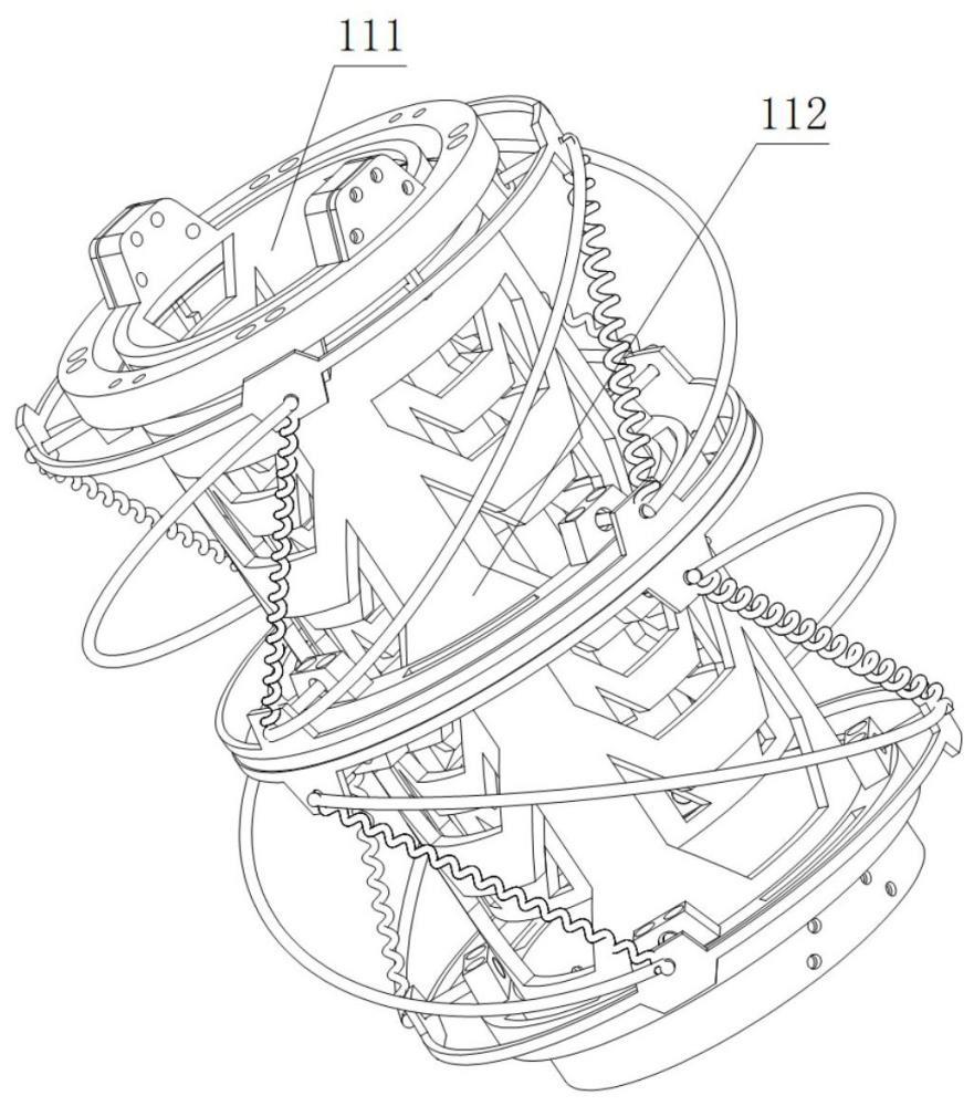 一種基于雙層四桿張拉結(jié)構(gòu)的上肢前臂及腕部康復(fù)機(jī)構(gòu)