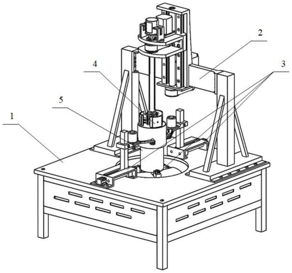 一種立式的管道內(nèi)壁拋光裝置及拋光方法