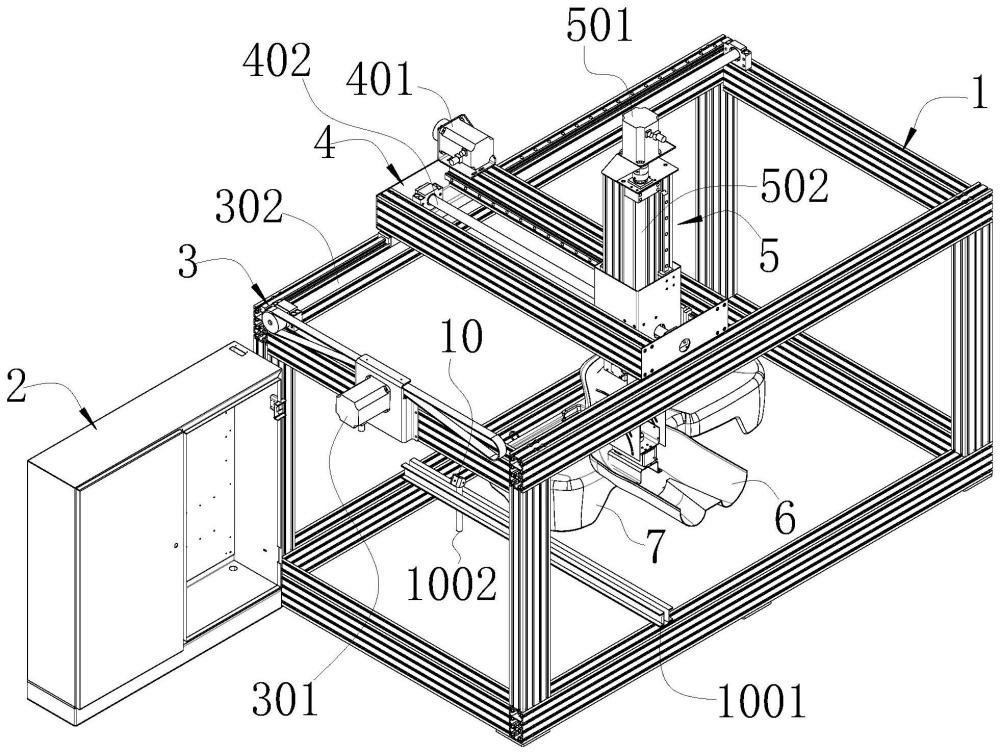 一種汽車座椅檢測(cè)機(jī)器人