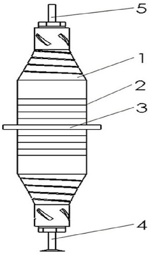 一種大振幅縱扭超聲復(fù)合振動(dòng)變幅桿