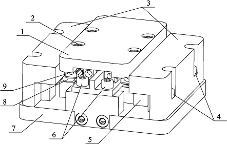 一種雙足夾緊式高承載精密壓電直線驅(qū)動(dòng)器