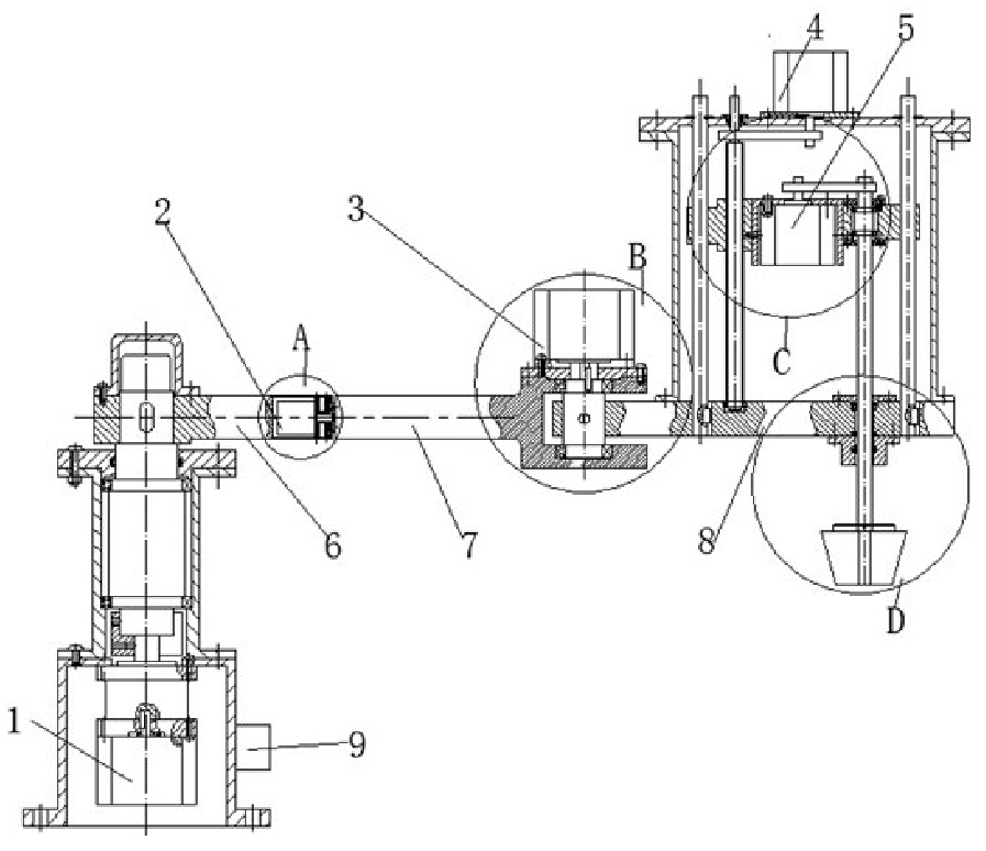 一種小型鉆銑機器人結(jié)構及控制系統(tǒng)