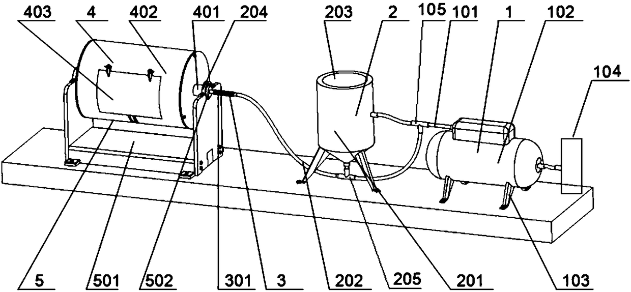3D打印零部件的后處理噴丸裝置及其工作方法