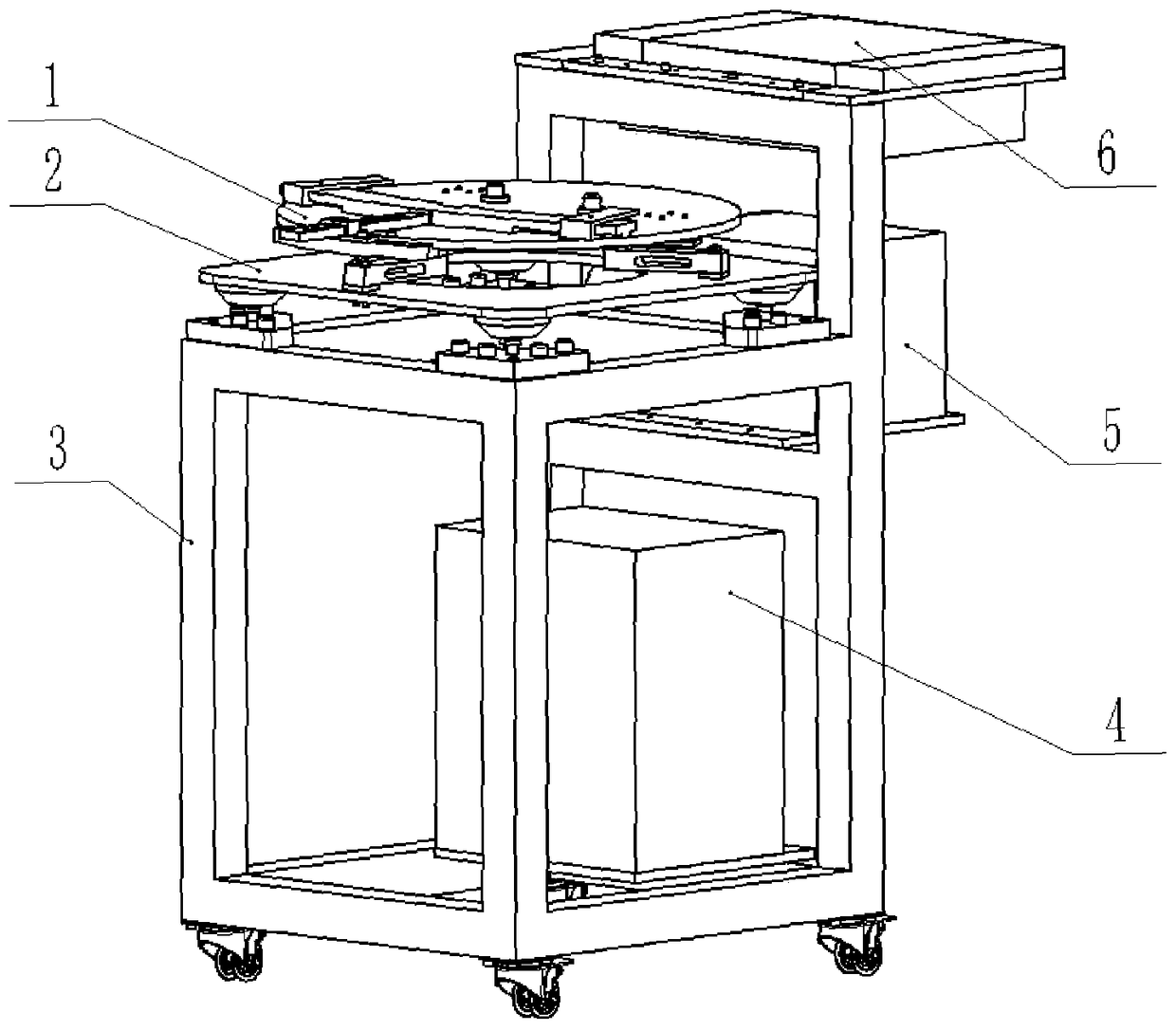 一種扇形紙漿磨片測量配對(duì)設(shè)備